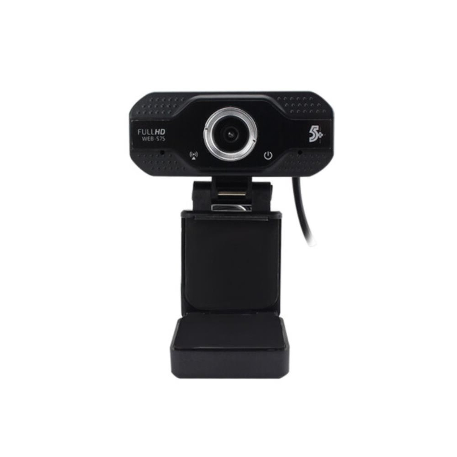 Webcam 1080p, 5+, Resolução Full HD, 30FPS, 015-0075