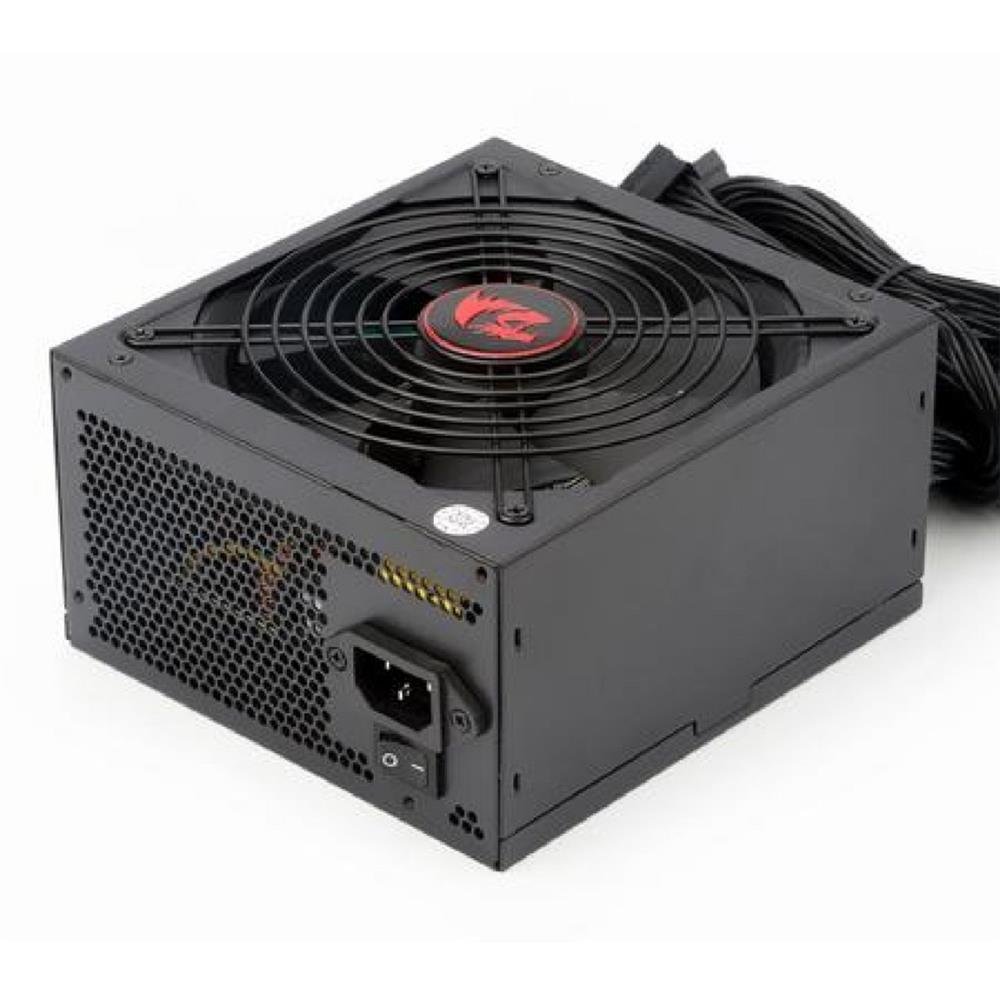 Fonte Redragon Rgps, 600W, 80 Plus Bronze, Pfc Ativo, Preto