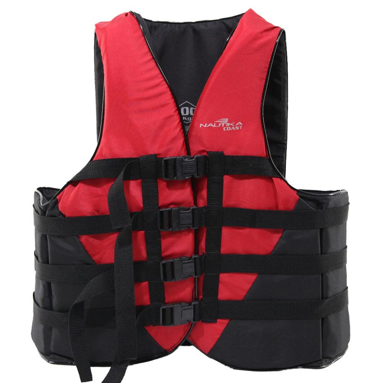 Colete Coast 130kg Vermelho E Preto Ntk