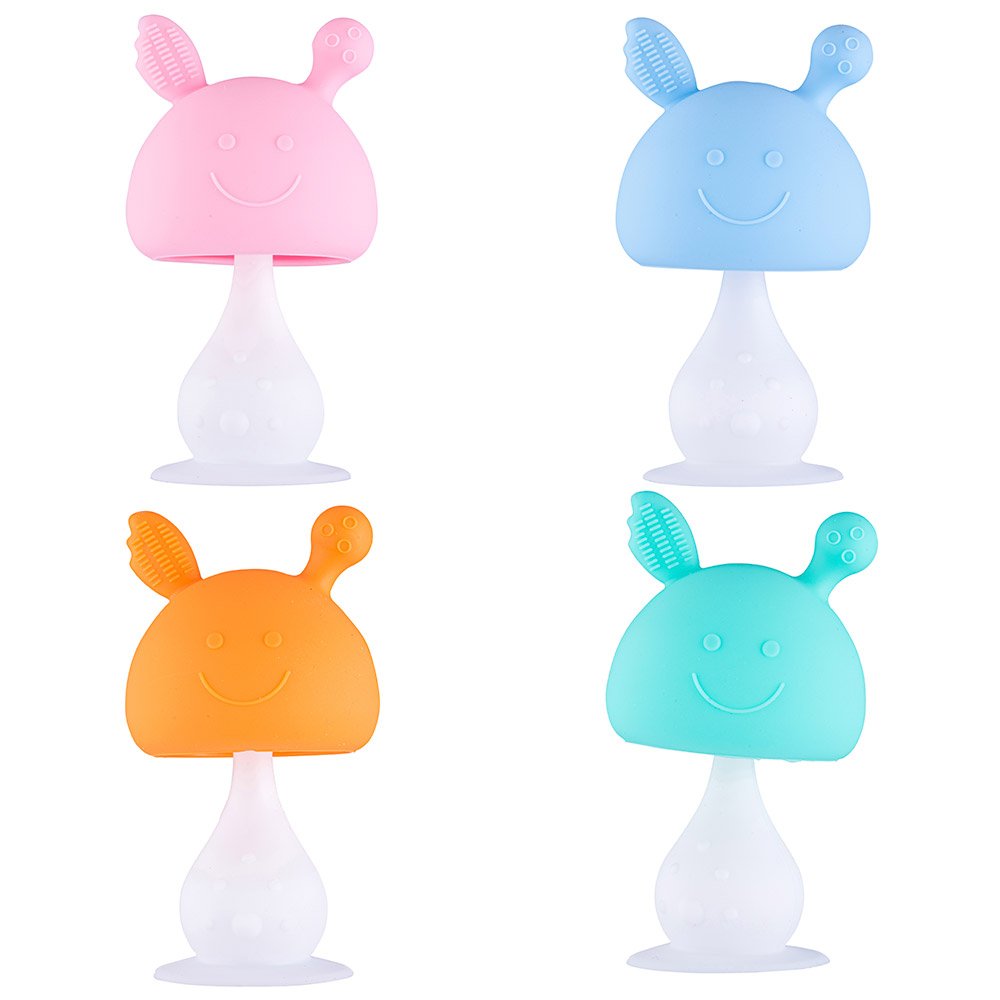 Kit Mordedor Chocalho Com Ventosa Abajur Unissex Pimpolho Com 12 Unidades.