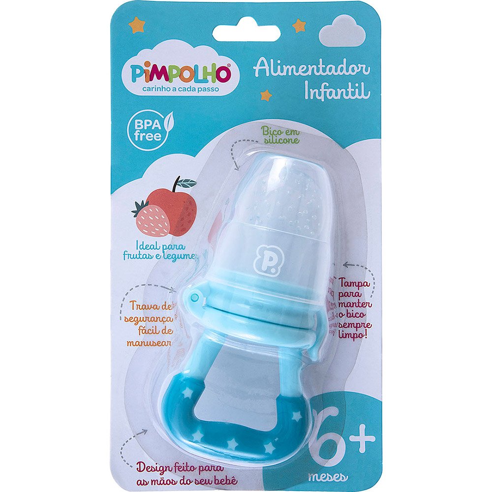 Kit Alimentador Infantil De Silicone Tamanho 06+ Masculino Pimpolho Com 12 Unidades.