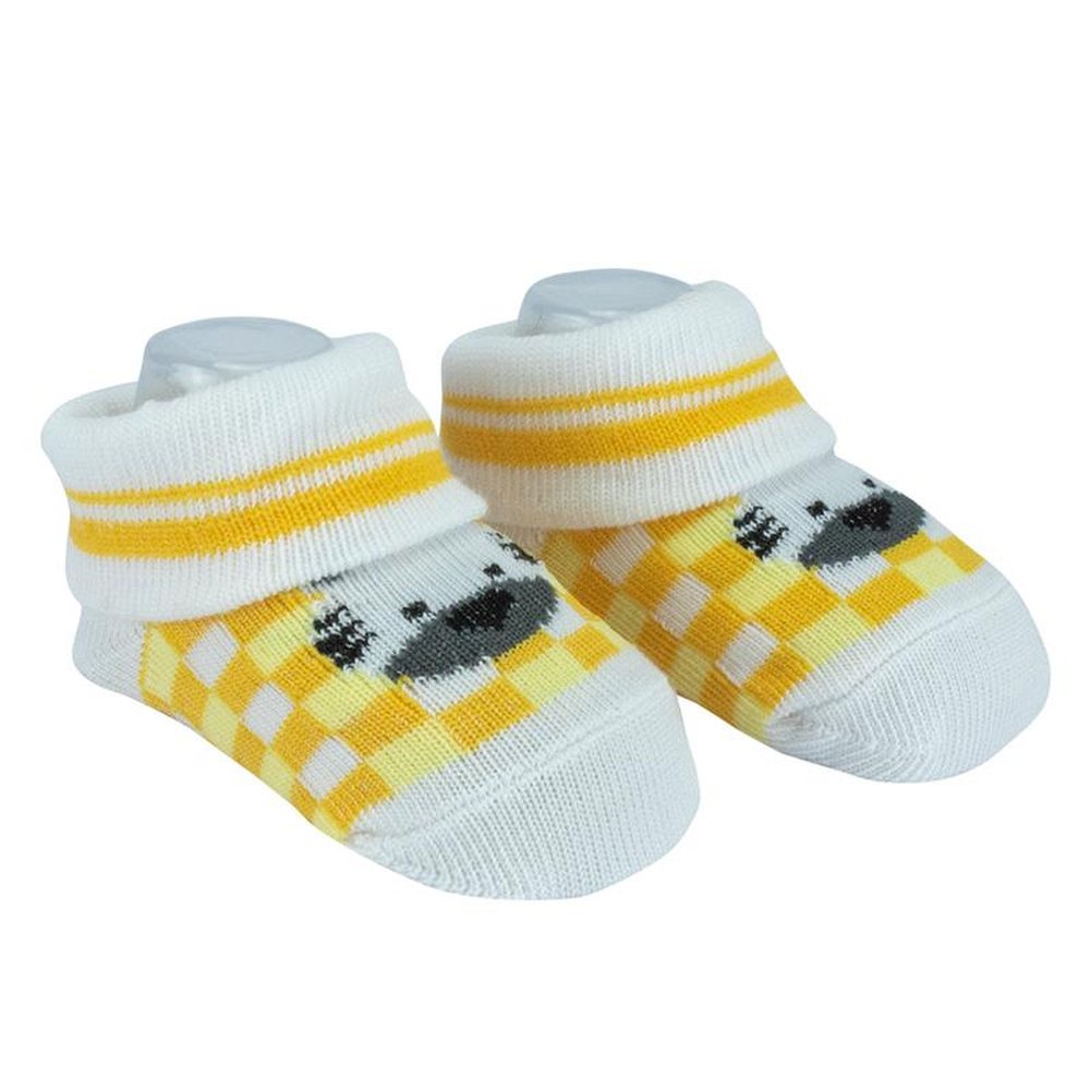 Pack com 12 Kit meia infantil com 2 pares RN unissex Pimpolho
