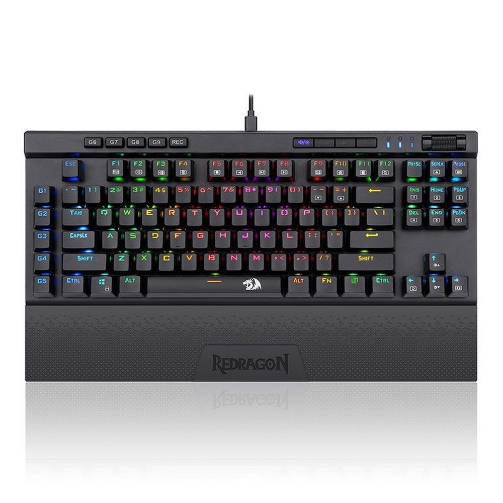Teclado Mecânico Gamer Redragon Optico Magic Wand Pro K587RGB