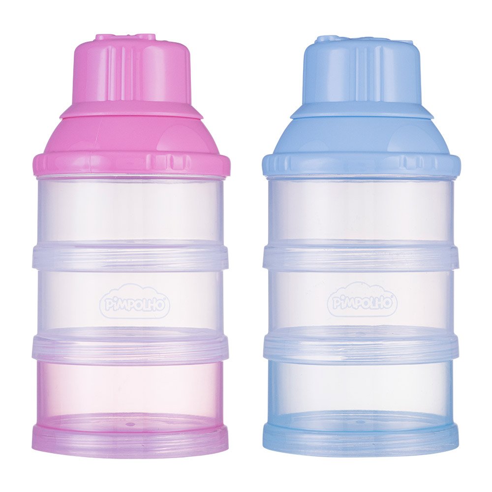 Kit Dosador De Leite Em Pó Pimpolho Com 10 Unidades.