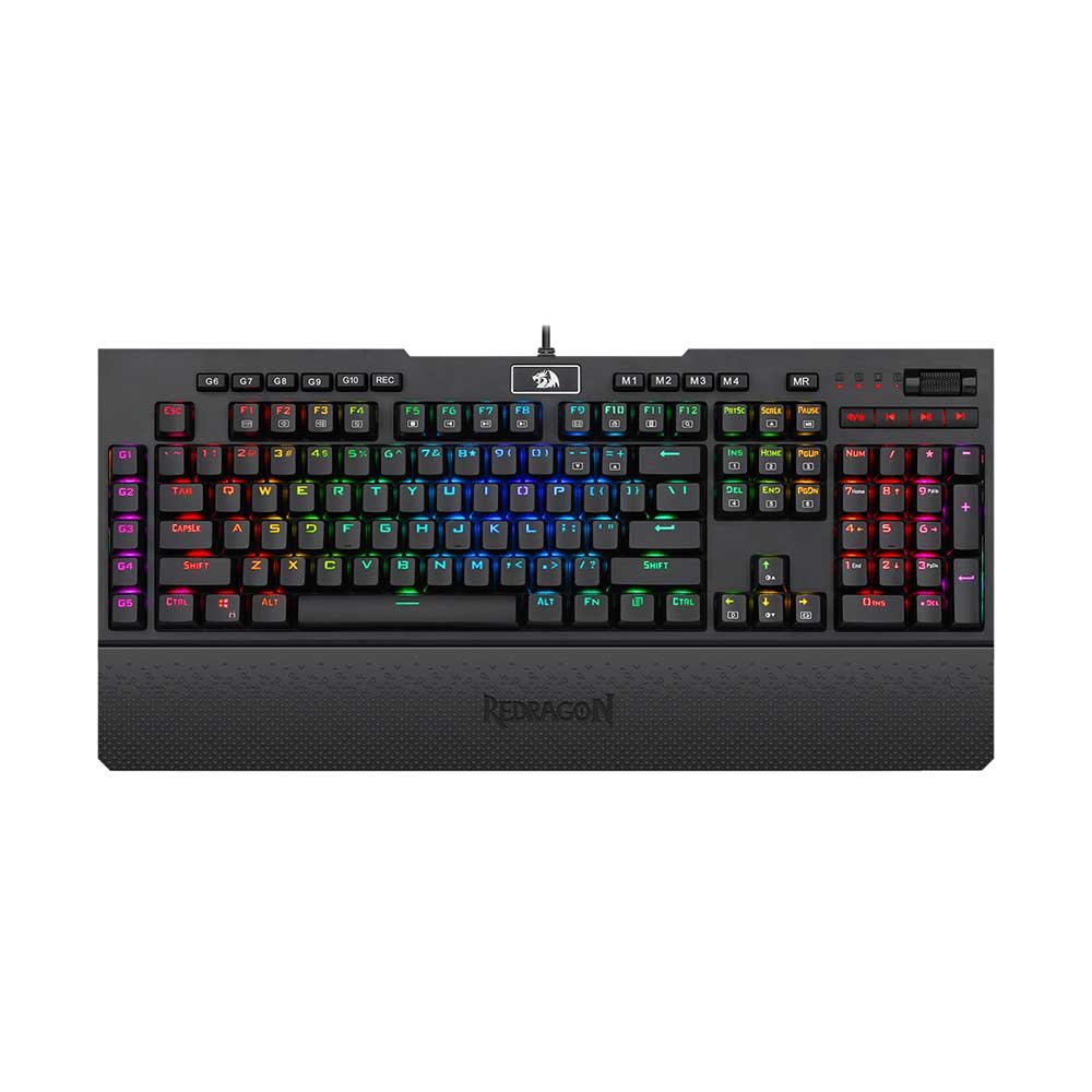 Teclado Mecânico Gamer Redragon Brahma Pro RGB K586RGB-PRO