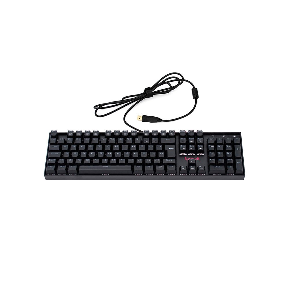 Teclado Mecânico Gamer Redragon Mitra K551 Switch Outemu Black