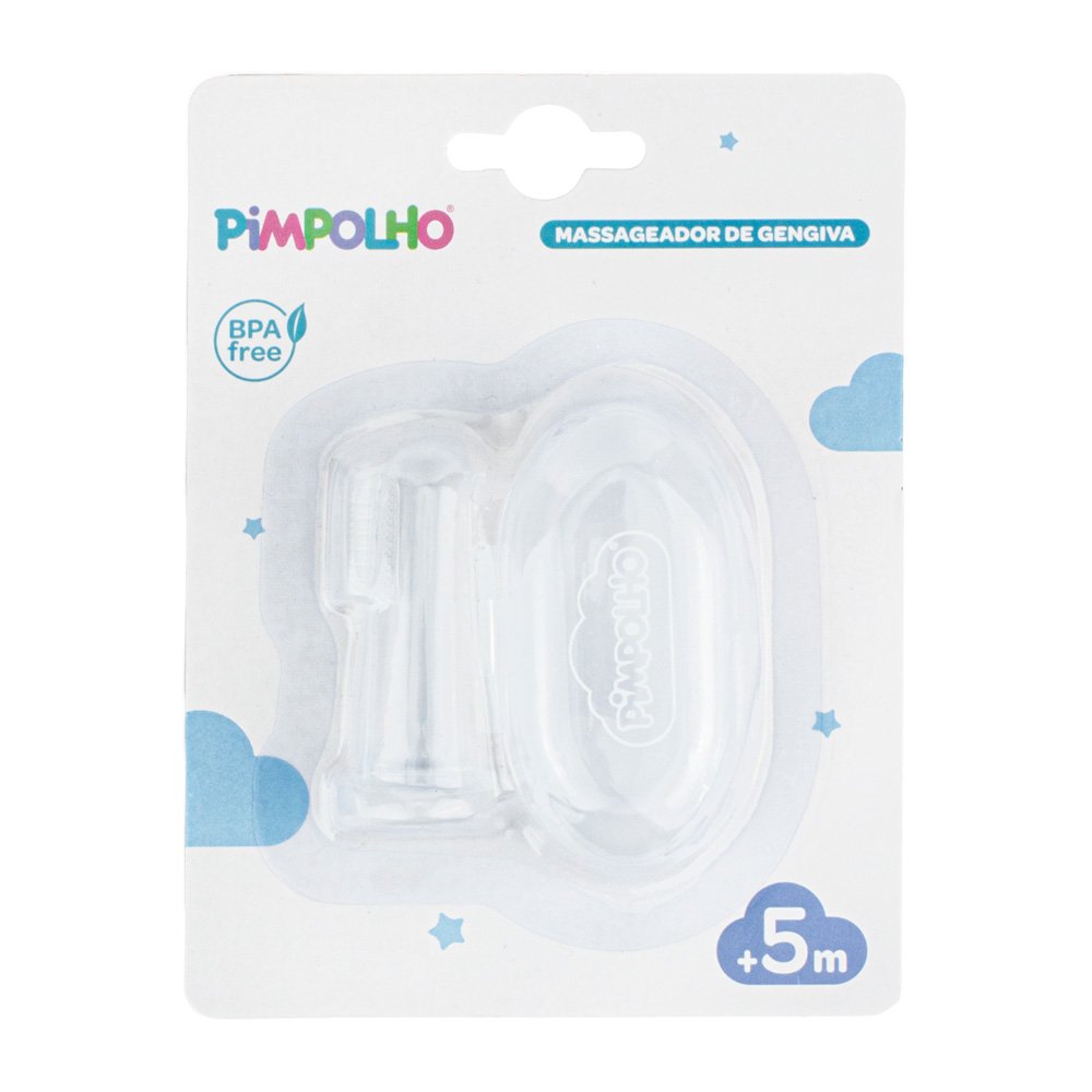 Kit Massageador De Gengiva Pimpolho Com 12 Unidades.
