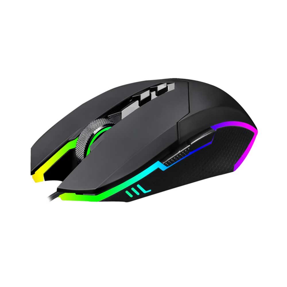 Mouse Gamer T-Dagger Lieutenant, RGB, 8000 DPI, Ambidestro, 7 Botões, Preto - T-TGM301
