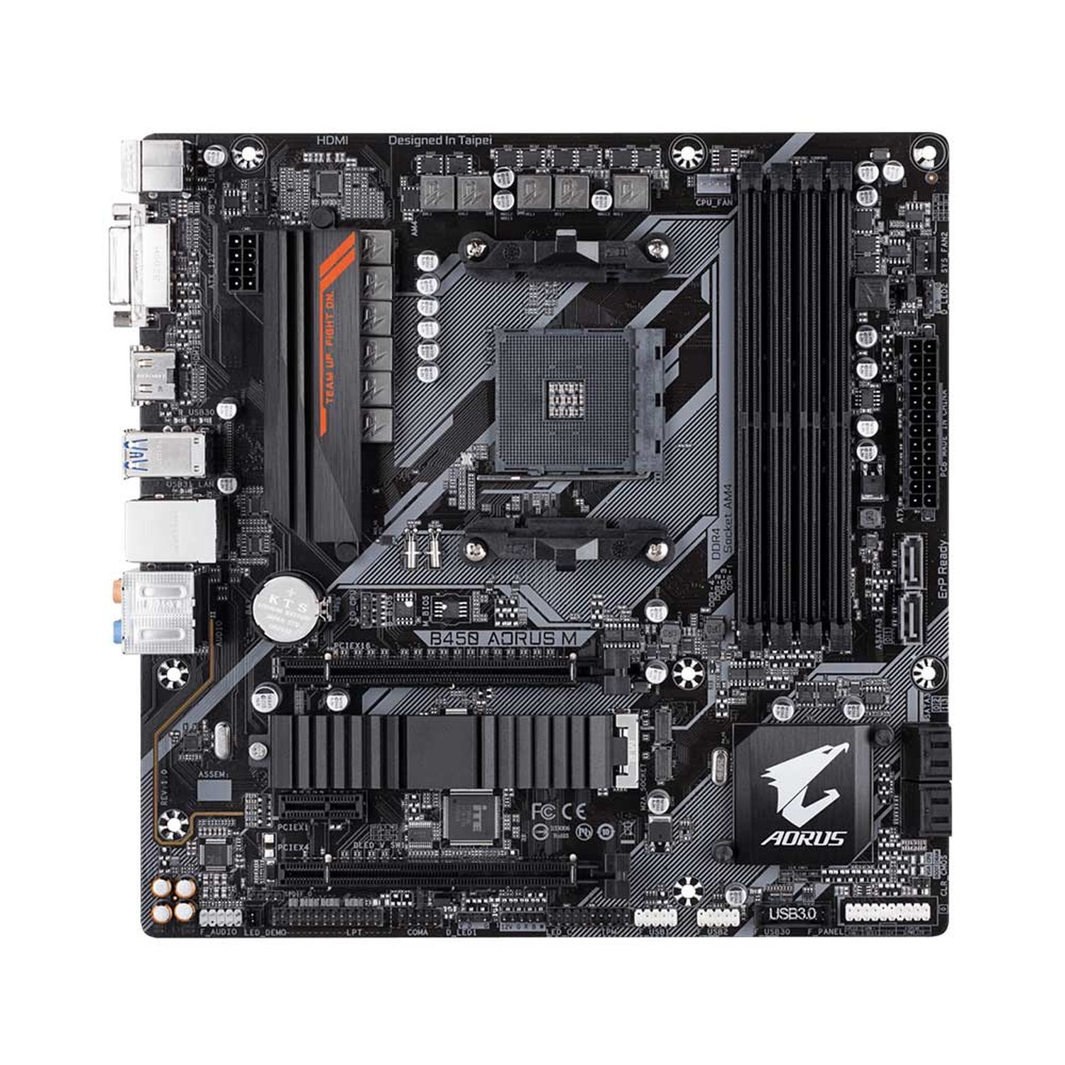 Placa Mae (amd) Gigabyte B450 Aorus M Ddr4 Am4 M-atx