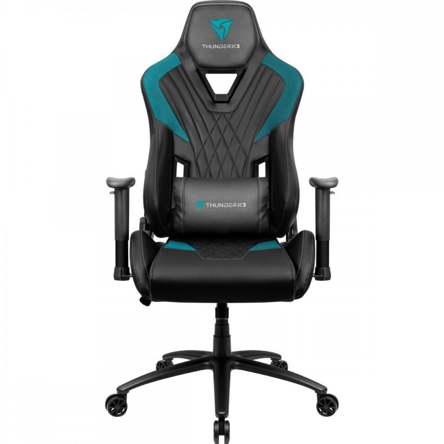 Cadeira Gamer Dc3 Preta/Ciano ThunderX3