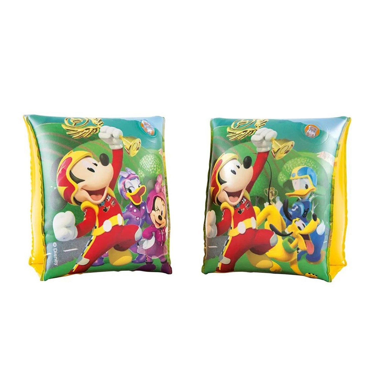 Boia Inflável Bestway Circular Mickey Laranja Neon 91cm