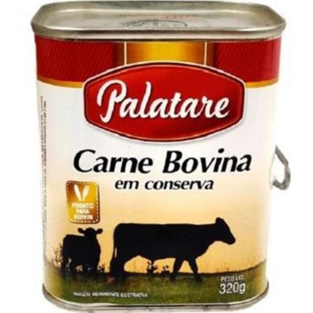 Carne Bovina Conserva Desfiar Palatare 24X320G