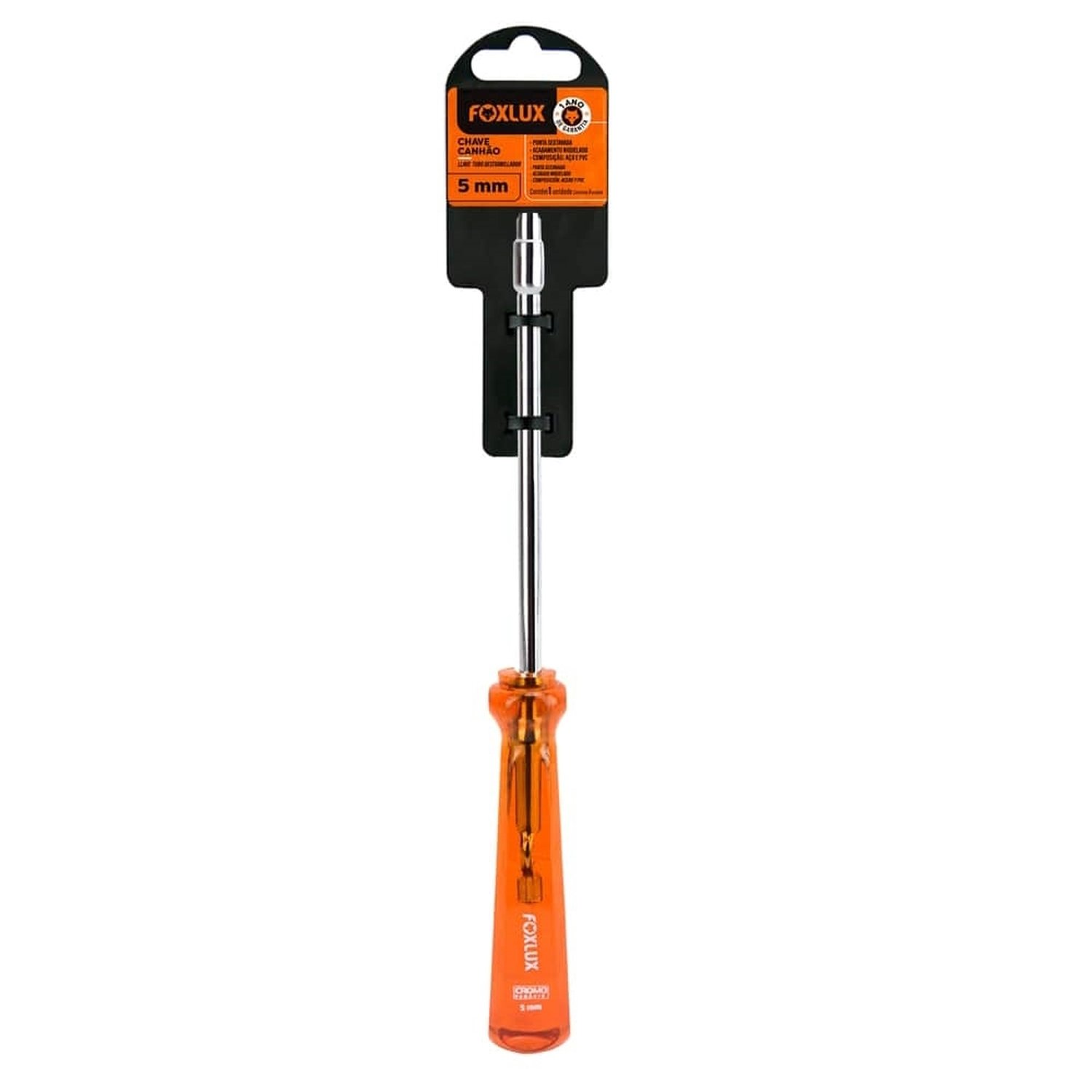 Chave Canhão Famastil cromo Vanadio 5mm