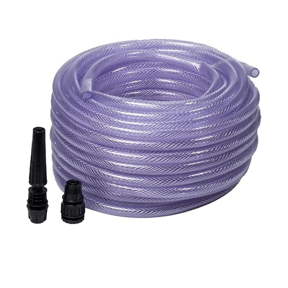 Mangueira Trançada Jardim 20m Cristal Kit