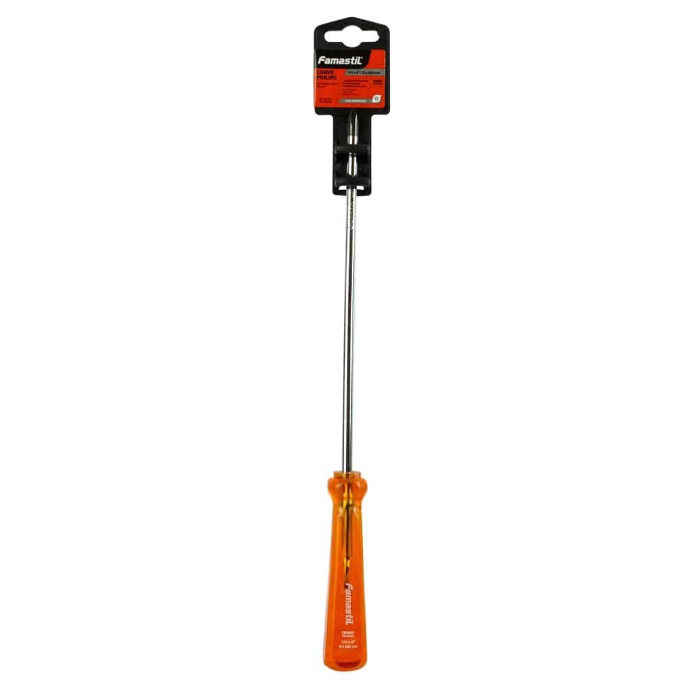 Chave Philips Famastil Ponta Imantada Cromo Vanádio 5,16 x 8P