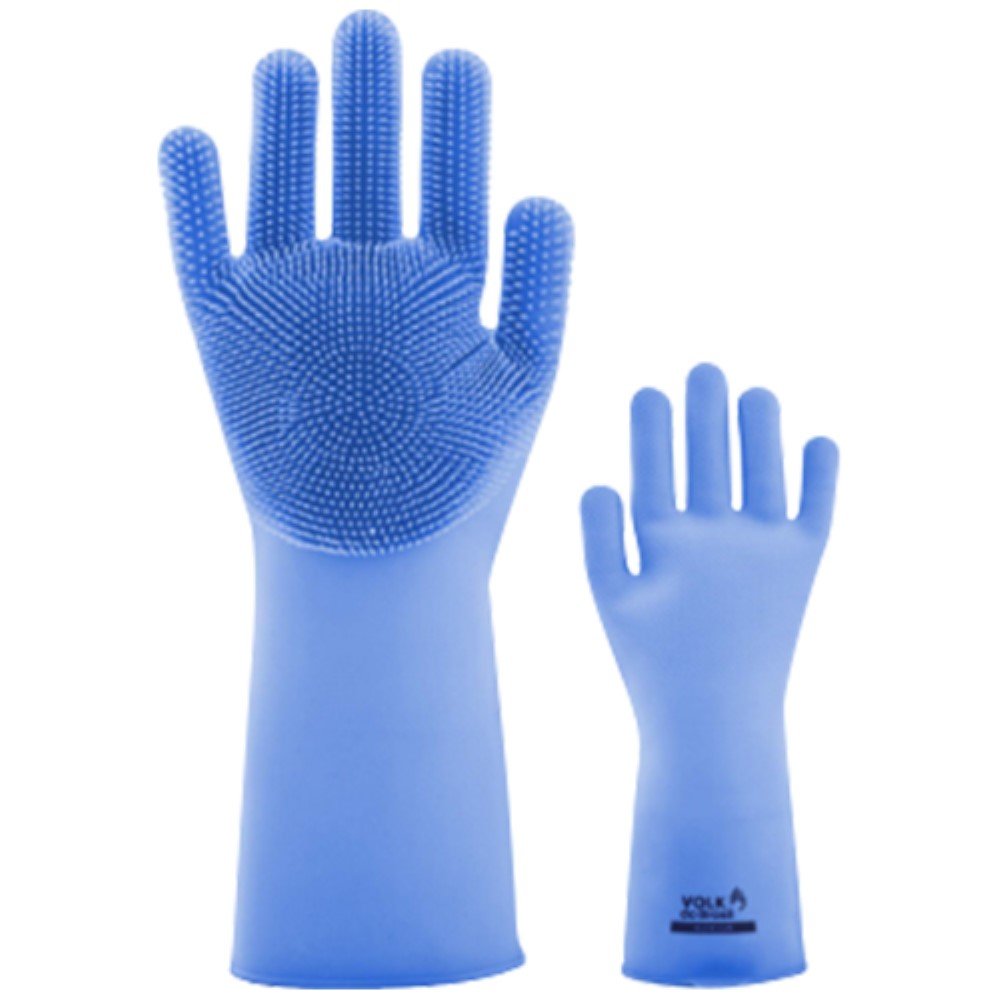 Luva Silicone Multi Clean Tam G Azl Volk
