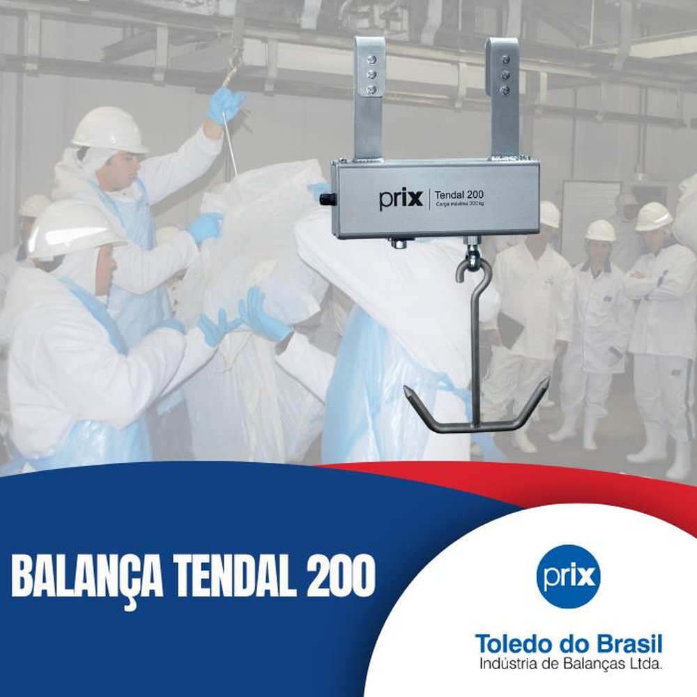 Balança de Tendal 200 Toledo Prix 300 Kg