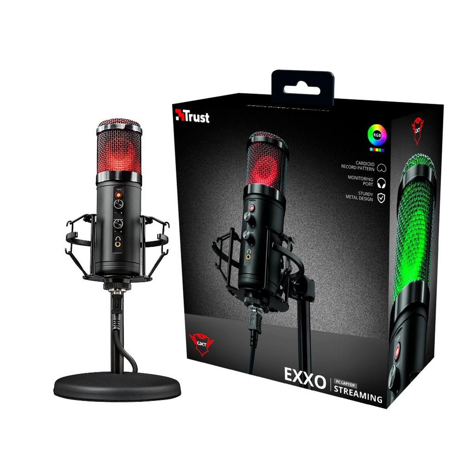 Microfone Gaming Trust Gxt 256 Exxo Streamer