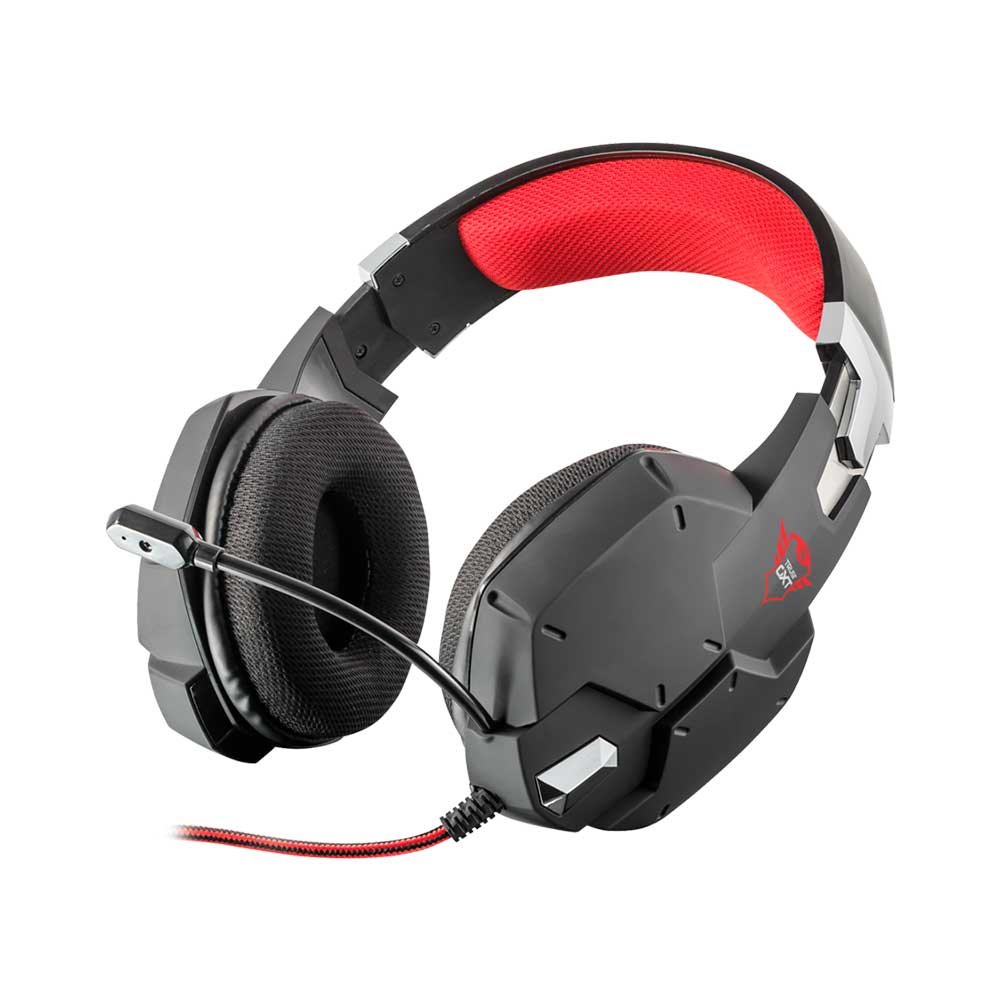 Headset Gamer Trust Gxt 322 Carus Preto