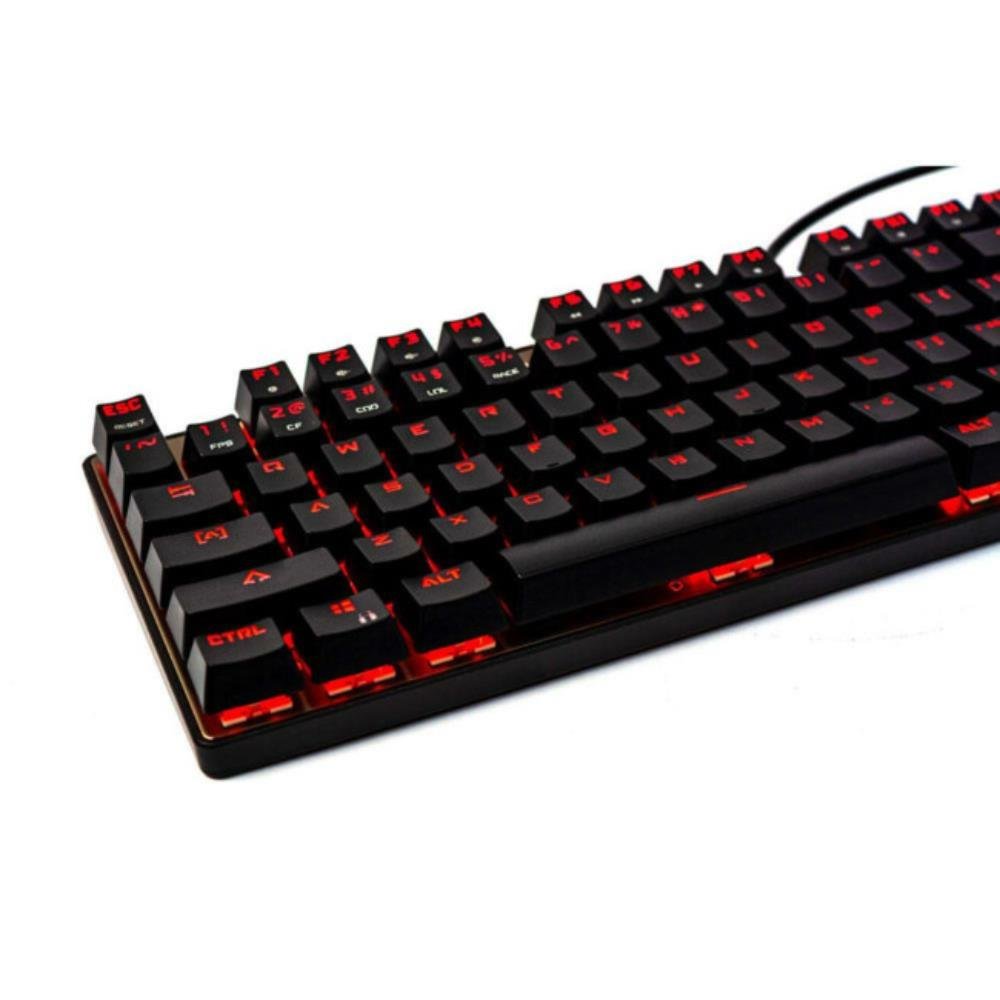 Kit de Teclado e Mouse Gamer Motospeed, RGB Teclado Mecânico e Mouse - CK888