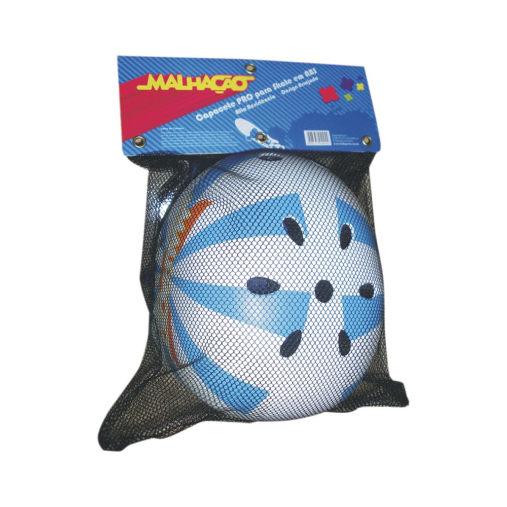 Capacete Para Skateboard em ABS Malhação Bel