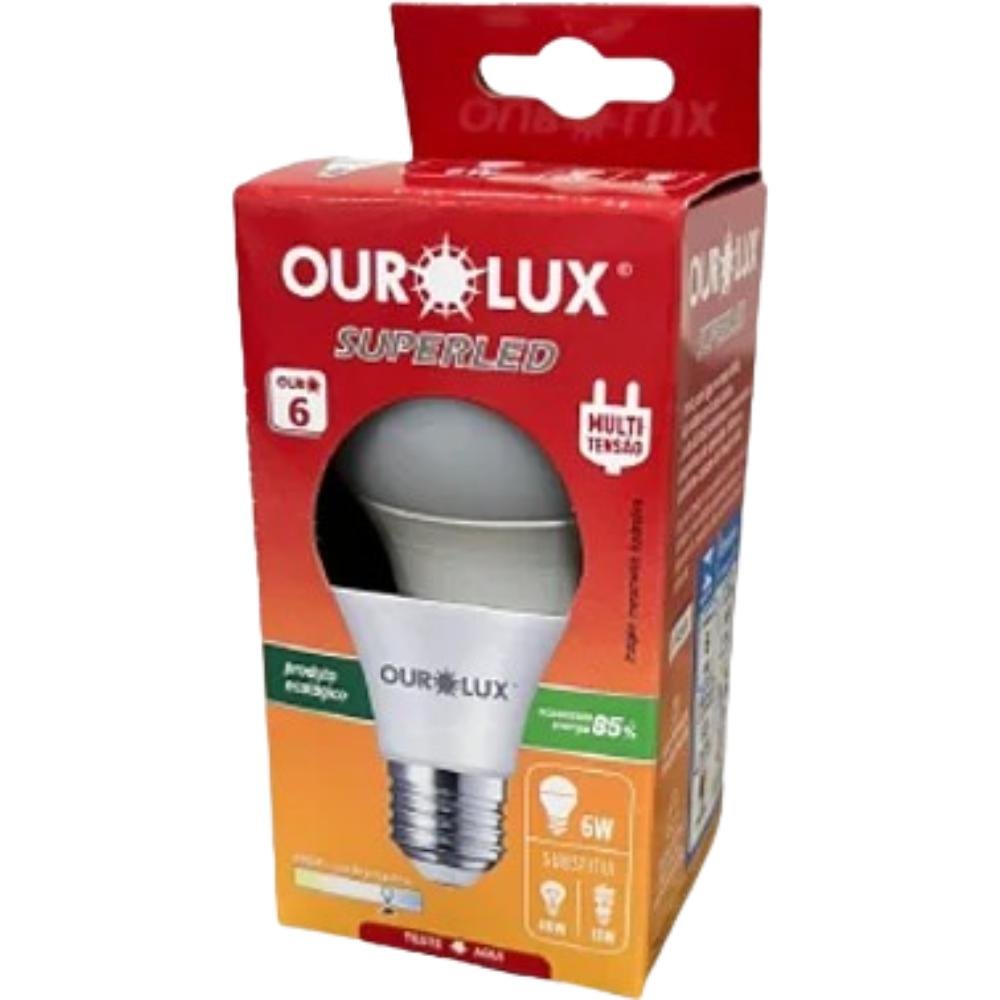 Lampada Led Bulbo Ourolux Bivolt 6W