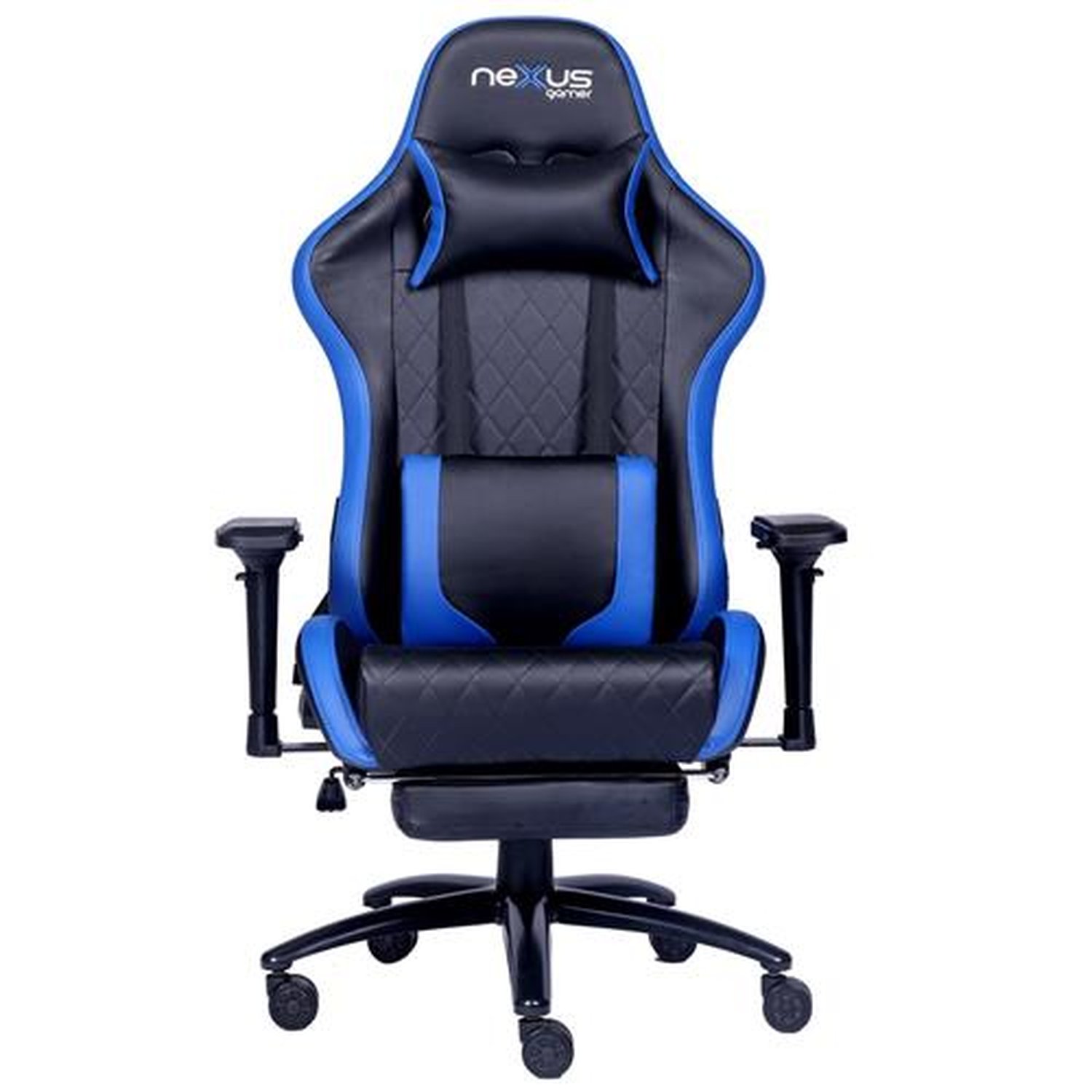 Cadeira Gamer Python D-361 Azul/Preto ¿ Nexus Gamer