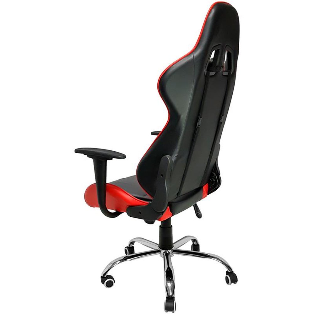 Cadeira Gamer MX7 Giratoria Preto/Vermelho MYMAX