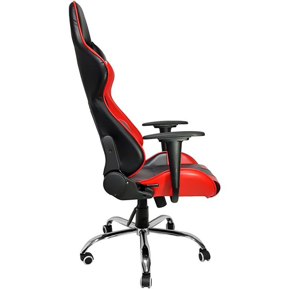 Cadeira Gamer MX7 Giratoria Preto/Vermelho MYMAX