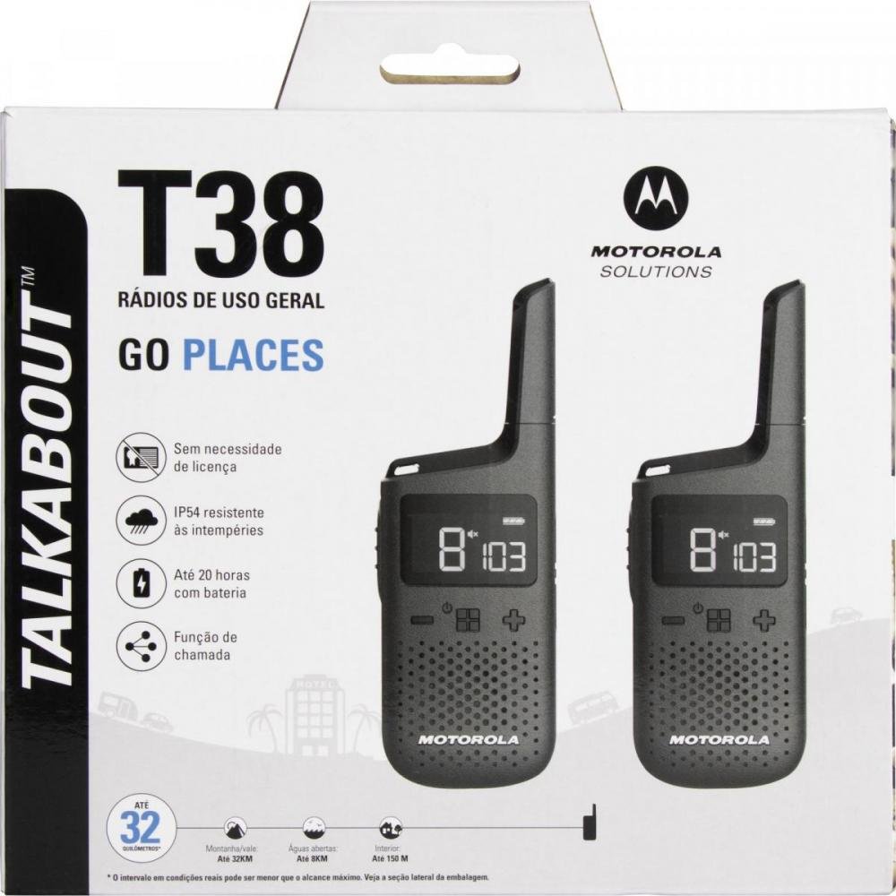 Radio Comunicador T38 Motorola