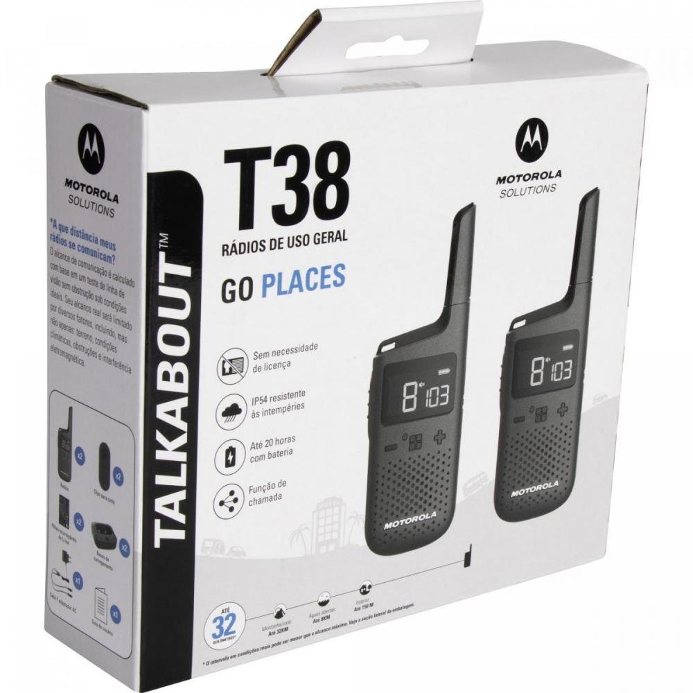 Radio Comunicador T38 Motorola