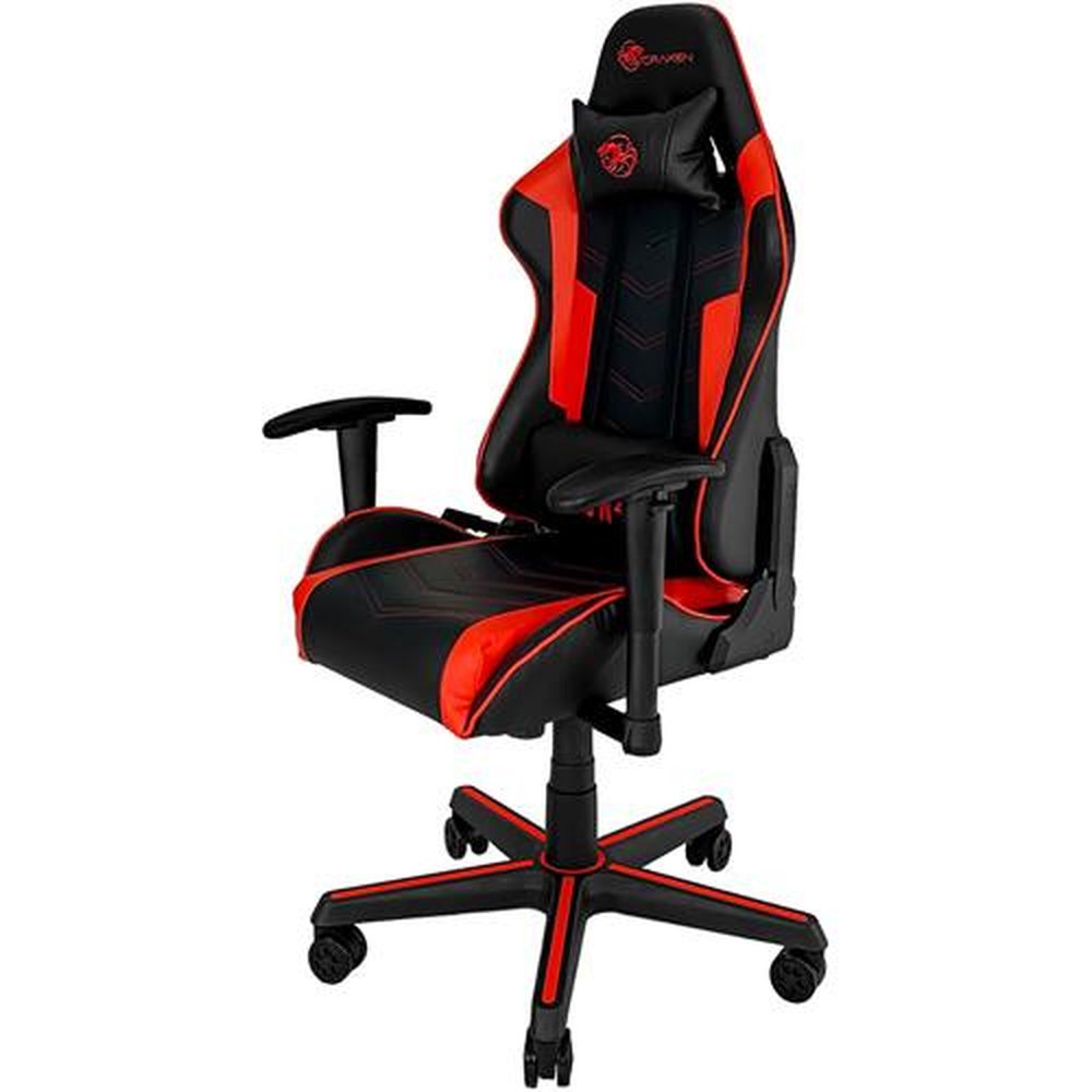 Cadeira Gamer DN2 Preto/Vermelho DRAXEN