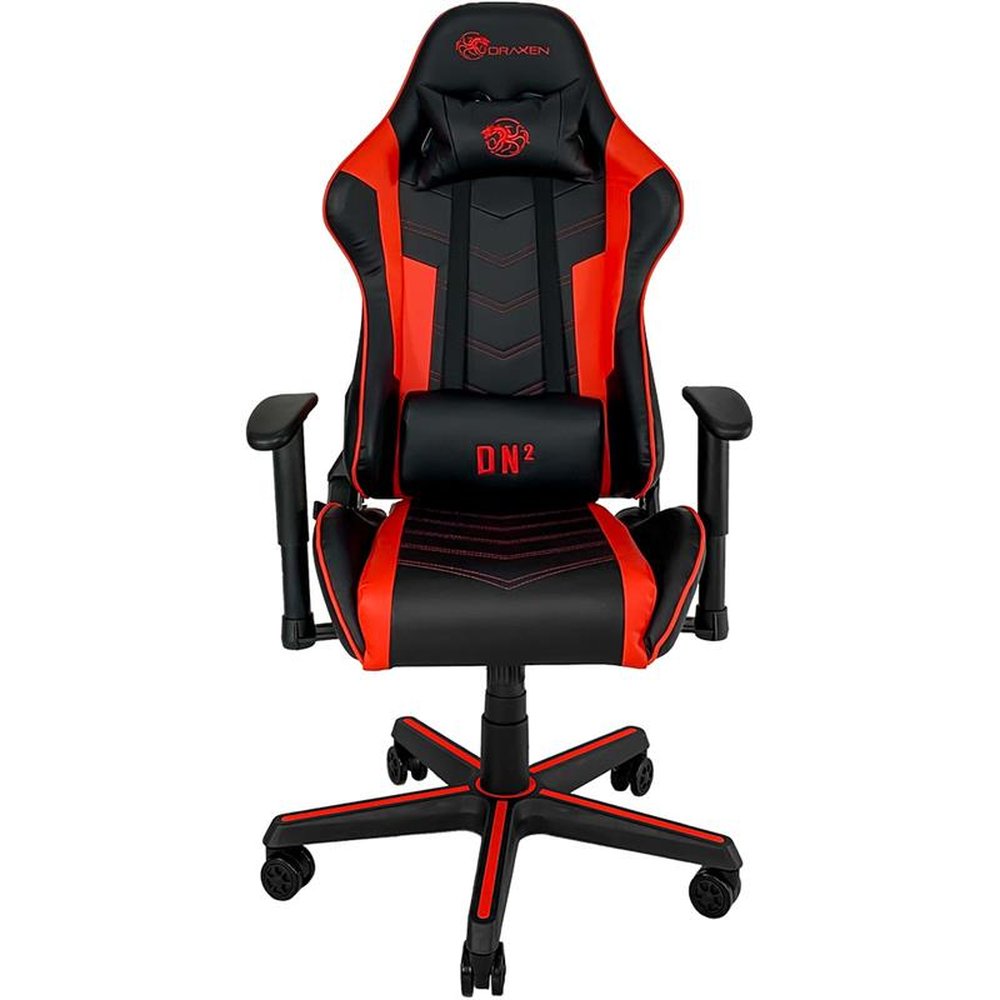 Cadeira Gamer DN2 Preto/Vermelho DRAXEN