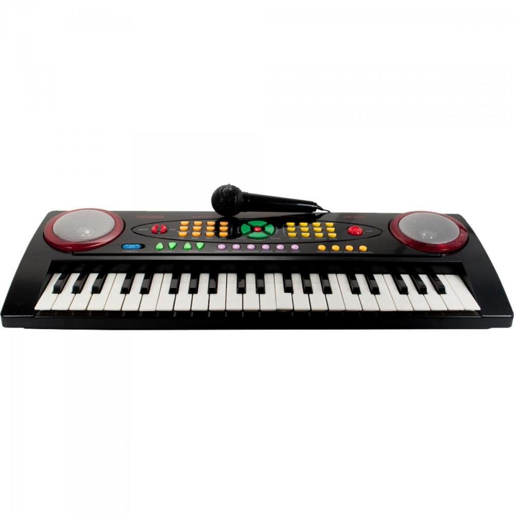 Teclado Infantil YM-238C Preto Turbo