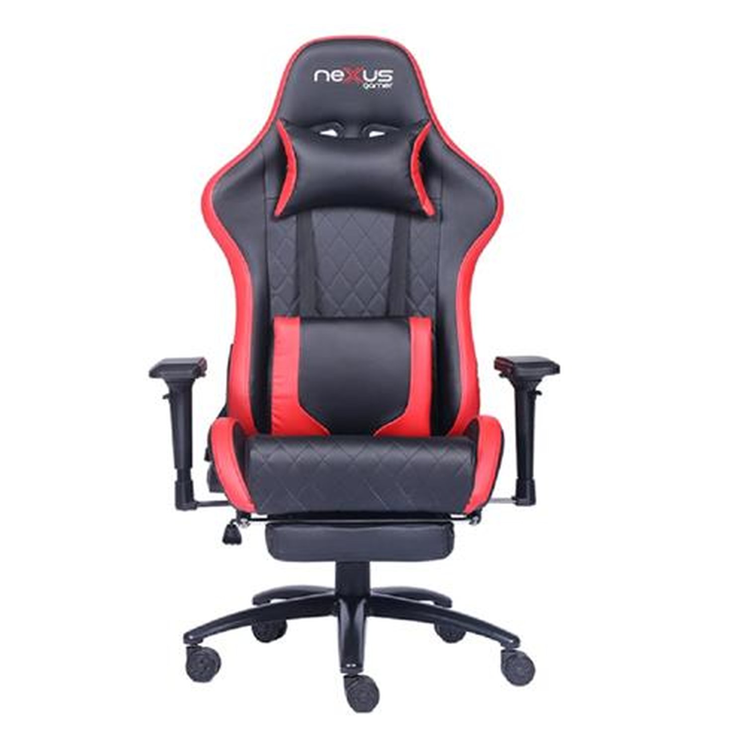Cadeira Gamer Python D-361 Vermelha/Preto ¿ Nexus Gamer