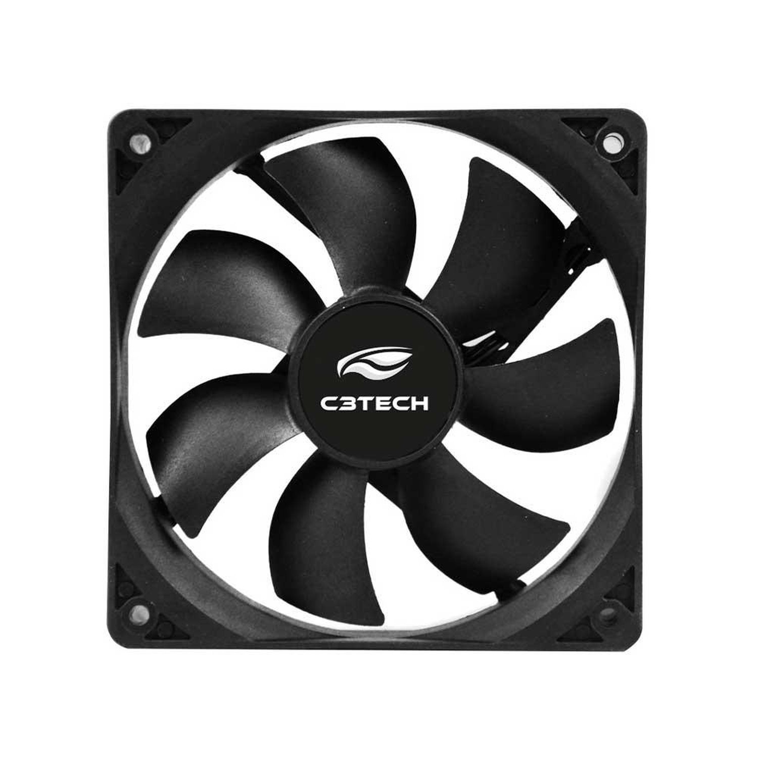 Cooler Fan C3tech F7-100Bk Storm, 120Mm, Preto