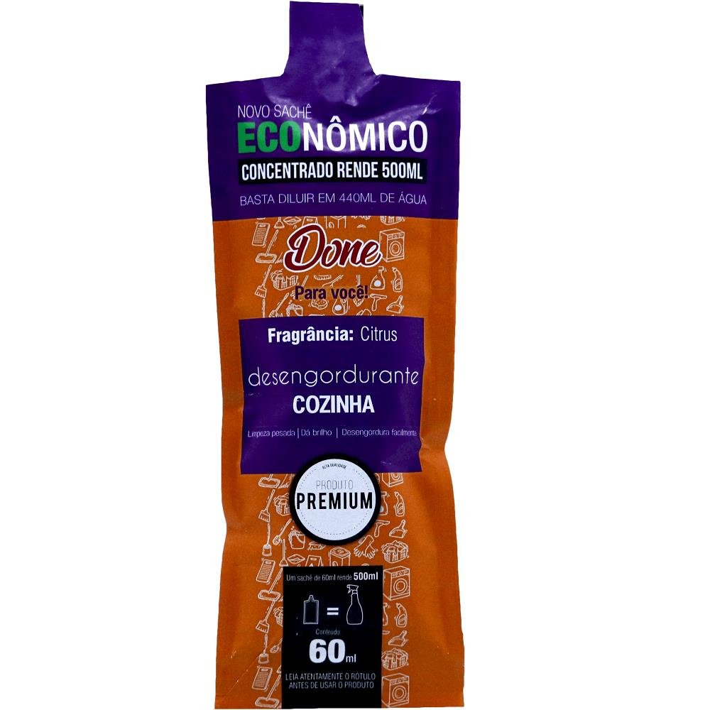 Desengordurante Sachê 60ml - DONE