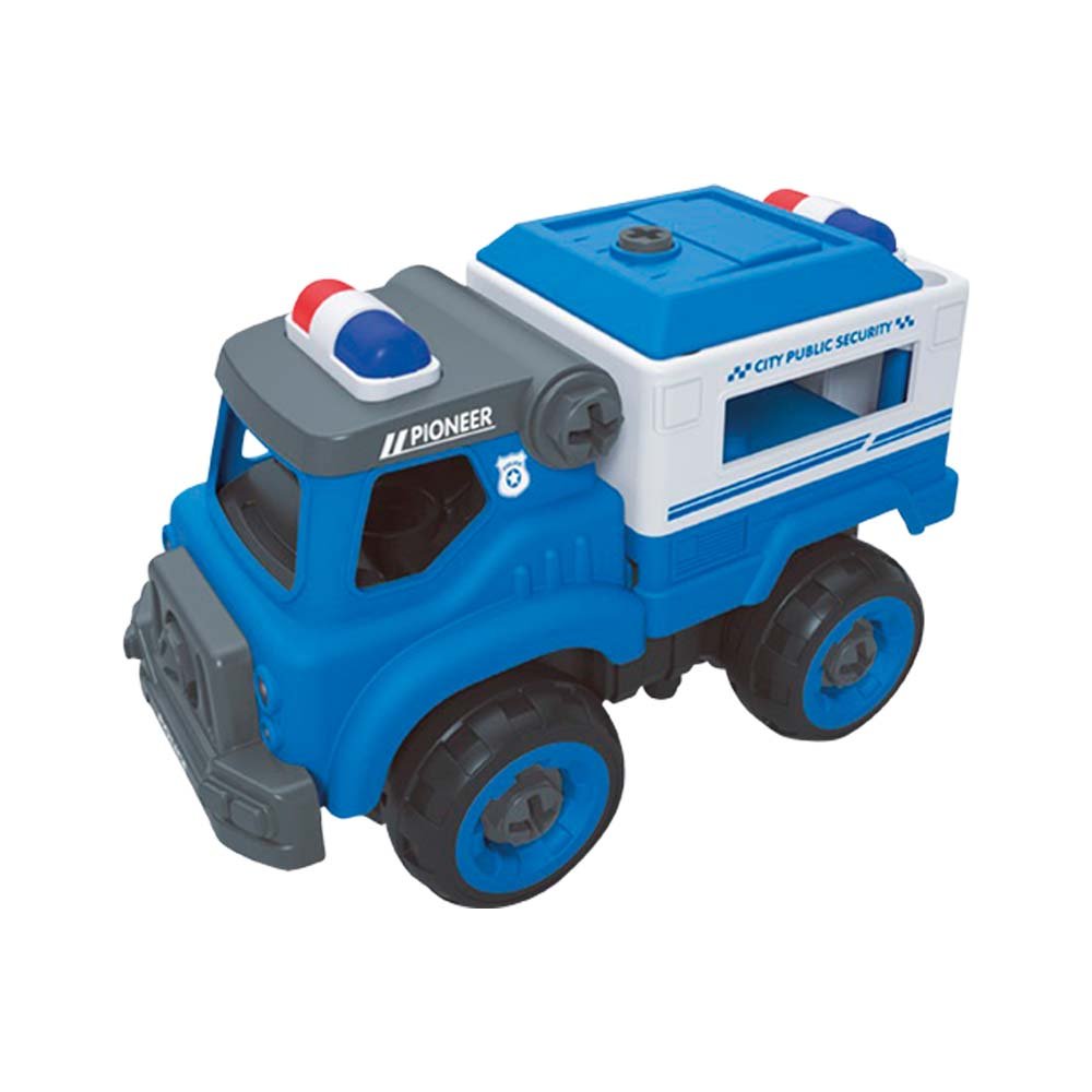 City Machine Caminhão de Transporte Policial +3 Anos Multikids - BR1084