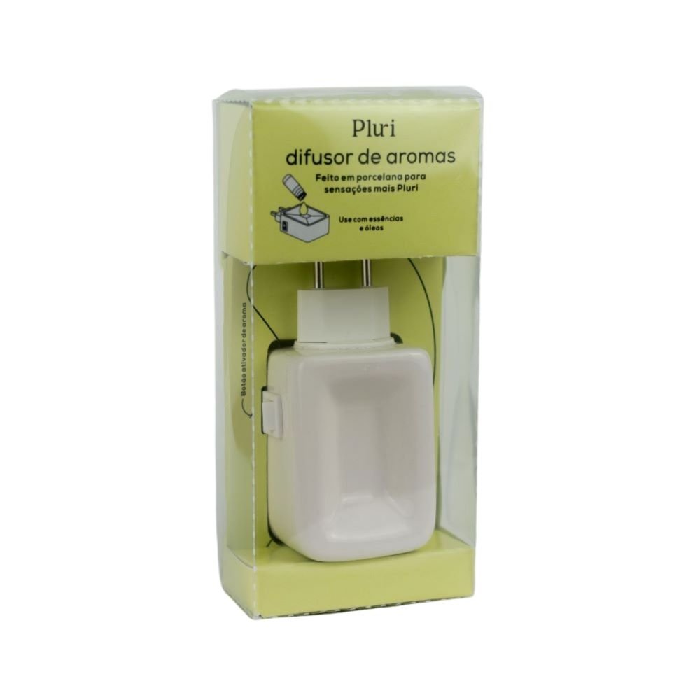 Difusor Elétrico Bivolt Pluri Branco