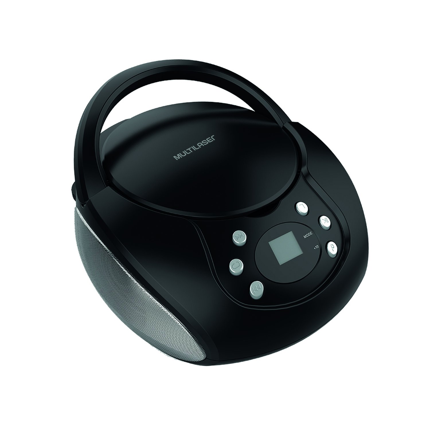 Caixa de Som Boombox Com CD Multilaser 20W AUX/USB/FM - SP337