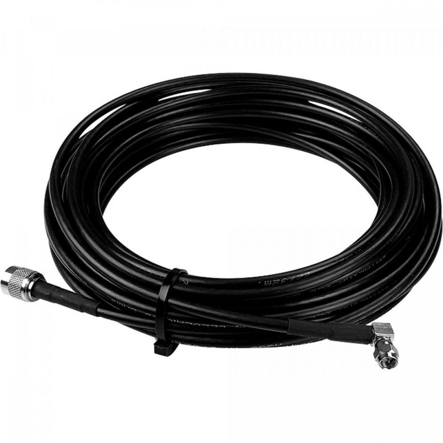 Cabo Coaxial Para Celular De Mesa 10M Rgc58 Cf-210Sma Aquário Preto Un.Venda: Pc/1