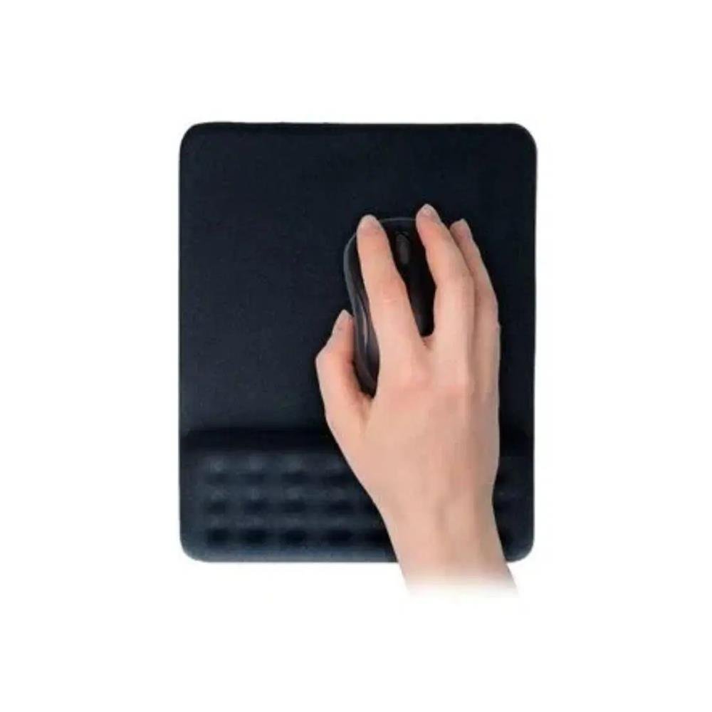 Mouse Pad Dot Multilaser AC365 Com Apoio Pulso Gel Preto
