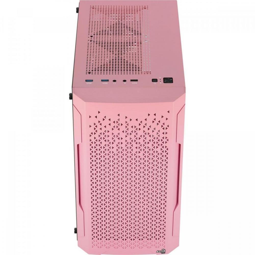Gabinete Atx Trinity Mini V1 Rosa Aerocool