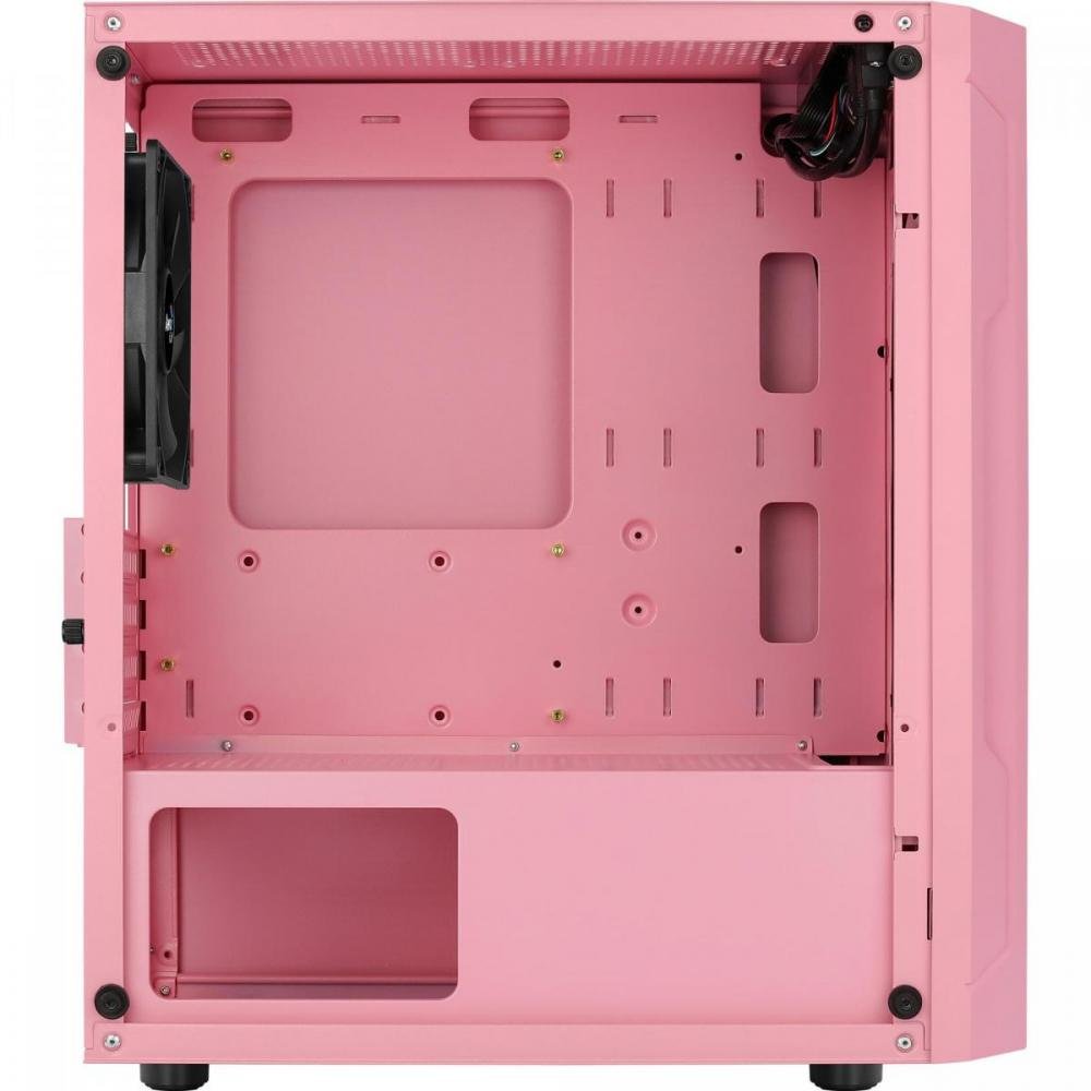 Gabinete Atx Trinity Mini V1 Rosa Aerocool