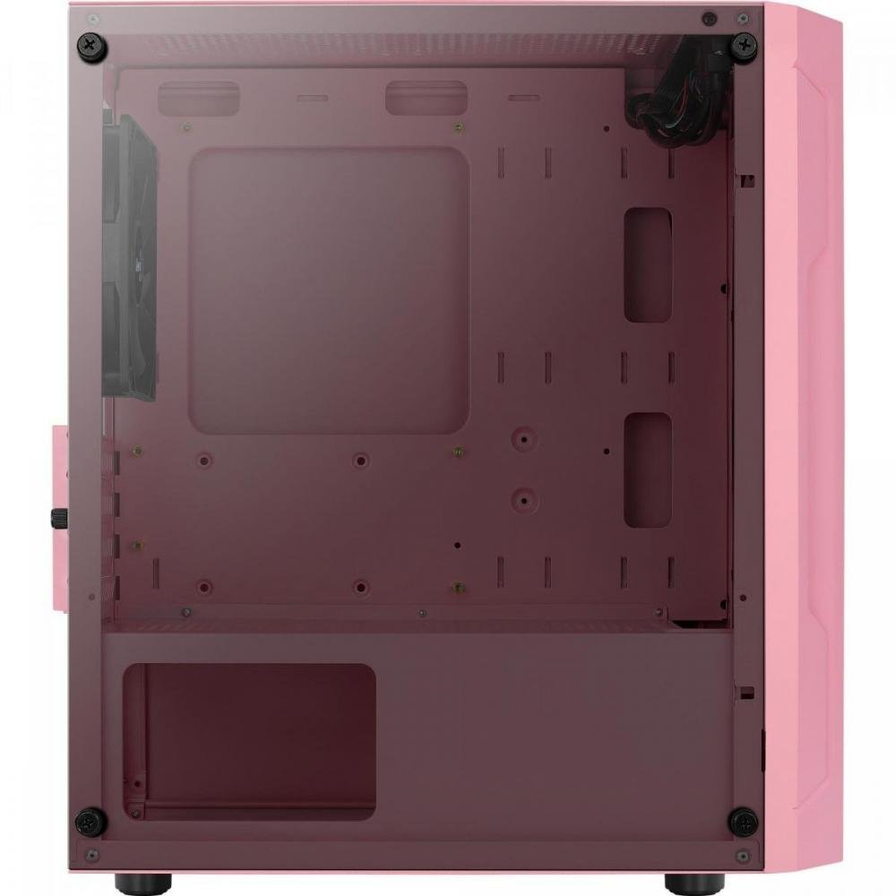 Gabinete Atx Trinity Mini V1 Rosa Aerocool