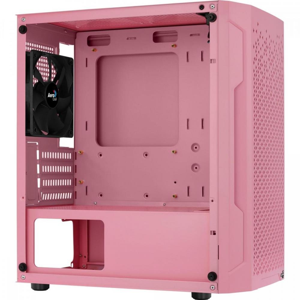 Gabinete Atx Trinity Mini V1 Rosa Aerocool