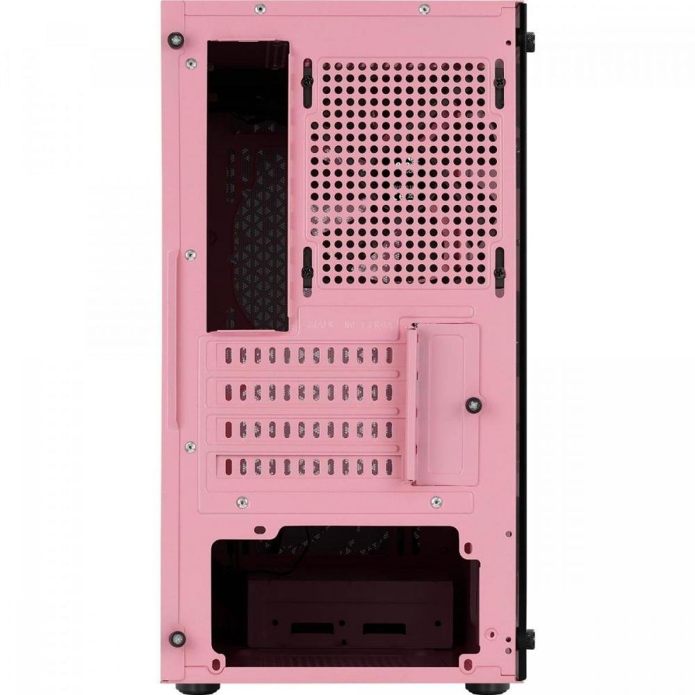 Gabinete Atx Trinity Mini V1 Rosa Aerocool