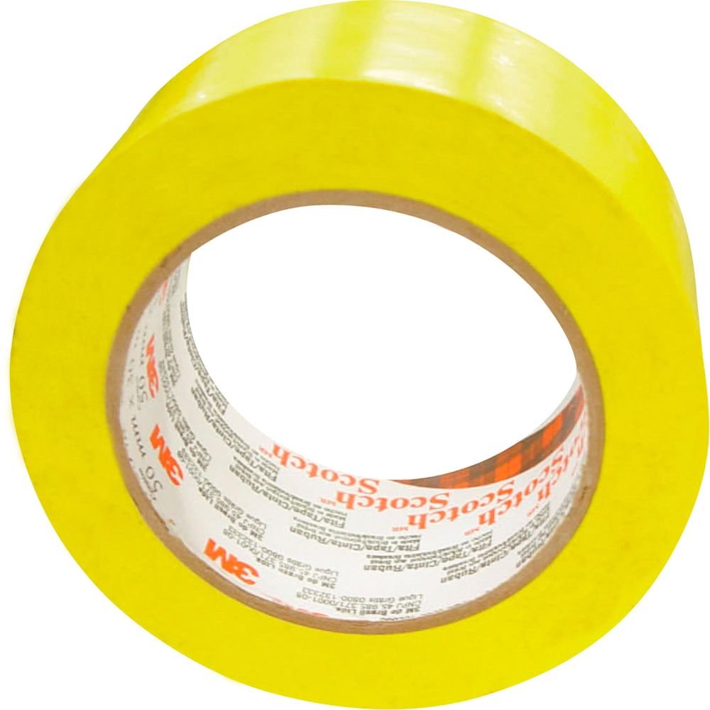 Fita Demarca Solo 50mm x 10m Amarela 3M