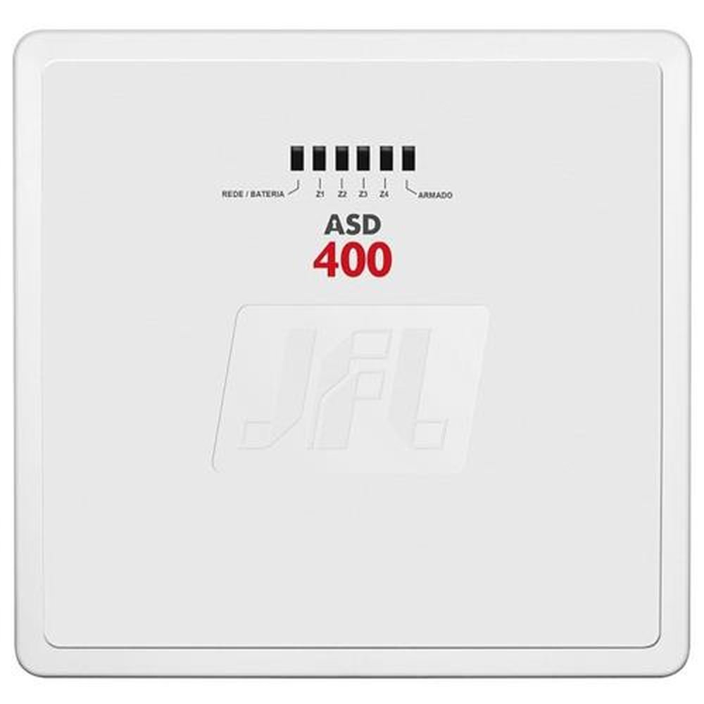 Central De Alarme Convencional 4 Setores Asd 400 Sinal - Jfl
