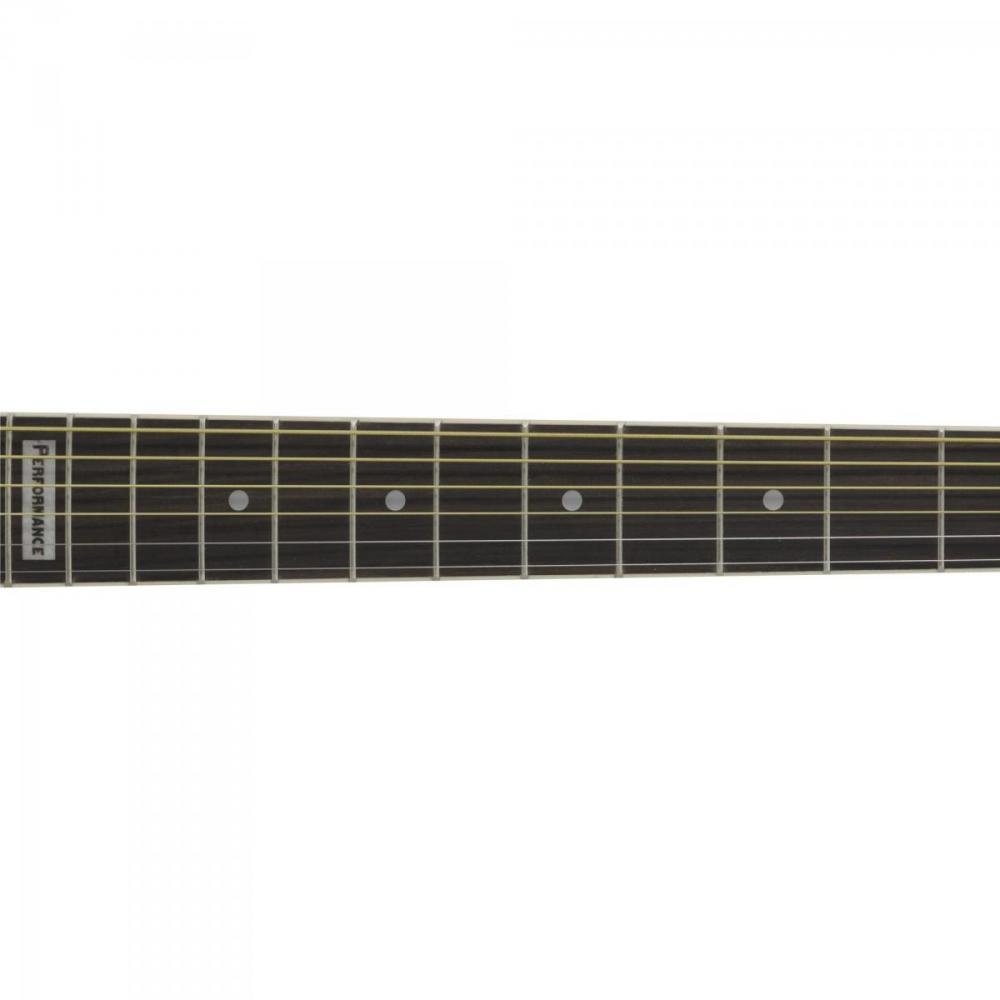 Violão Eletroacústico Dreadnought Folk Cutaway Aço Gf1d Preto Giannini